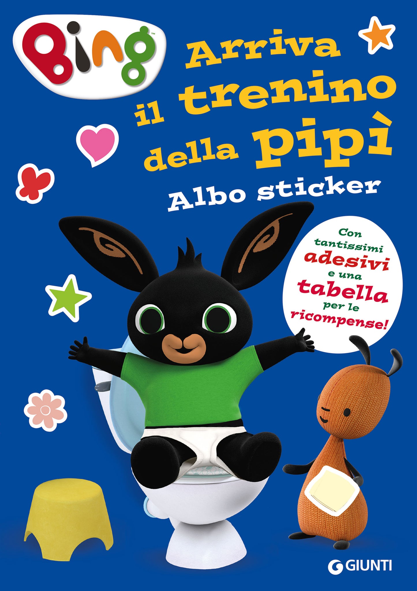 Bing. Arriva il trenino della pipì::Albo stickers