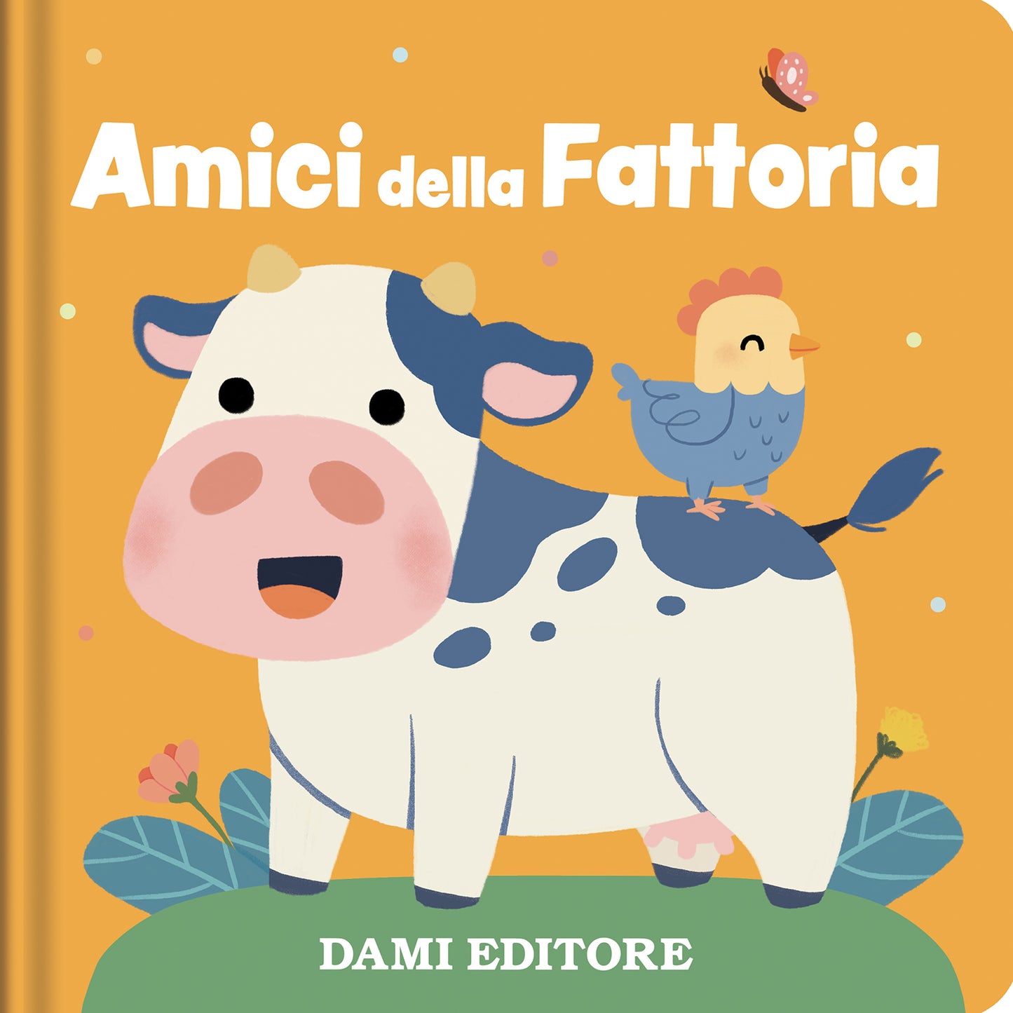Amici della fattoria::1 libro + 1 puzzle di legno
