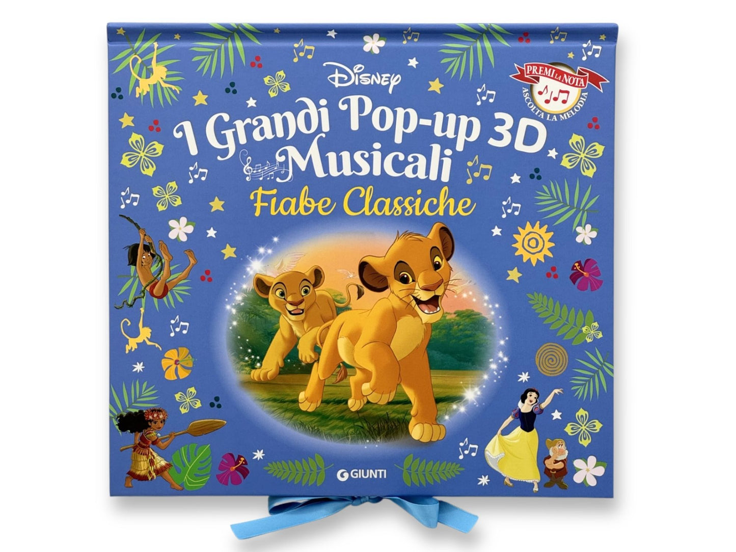 Fiabe classiche Disney I grandi Pop-up 3d musicali::Premi la nota, ascolta la melodia