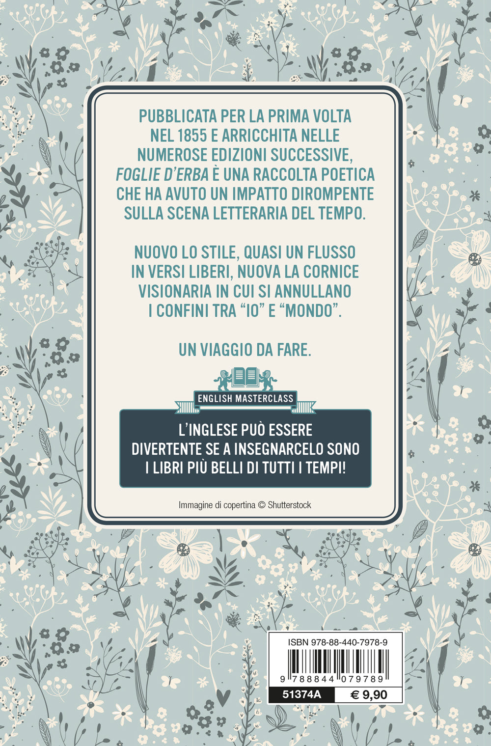 Leaves of Grass::con testo italiano a fronte e note linguistiche