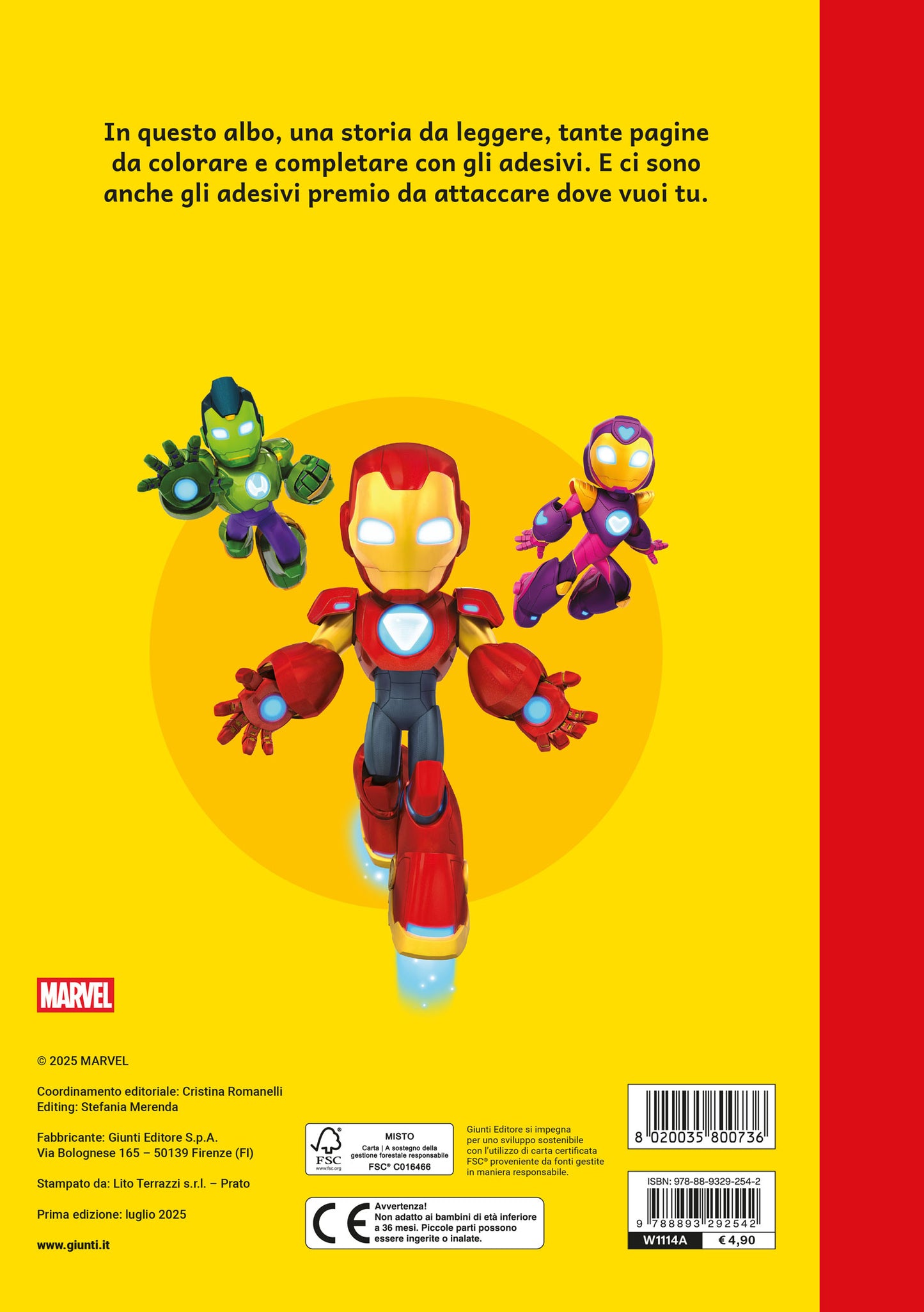 Iron Man Staccattacca&colora