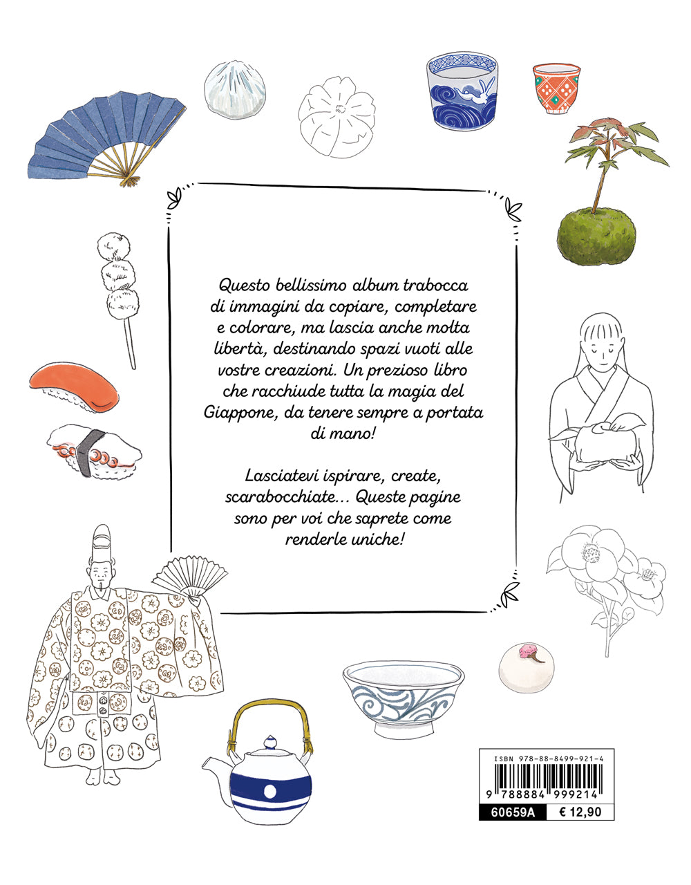 Il mio Giappone::Disegnare e colorare l'arte del sol levante.