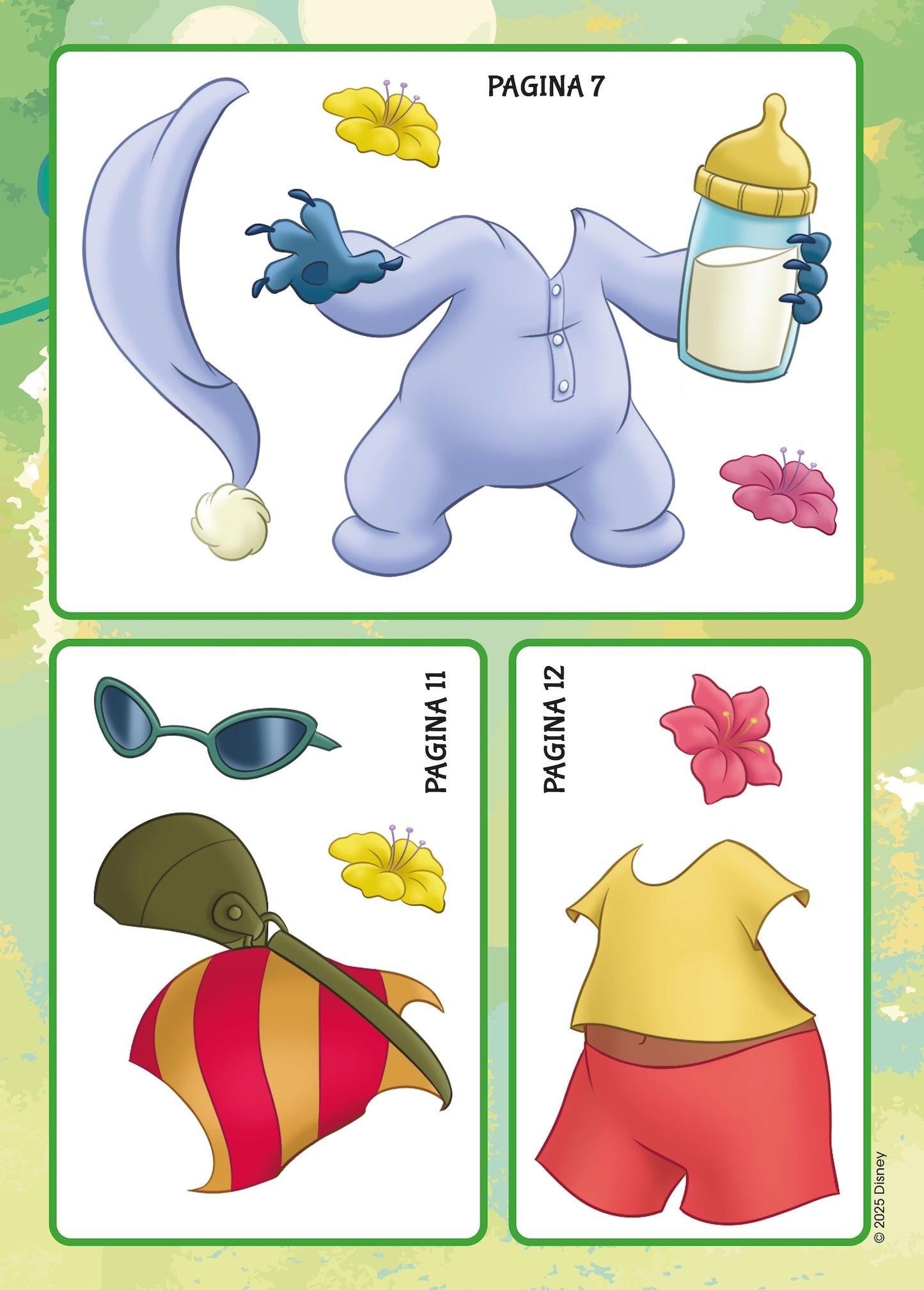 Lilo&Stitch Staccattacca&colora Special Vesti i personaggi::Più di 50 adesivi