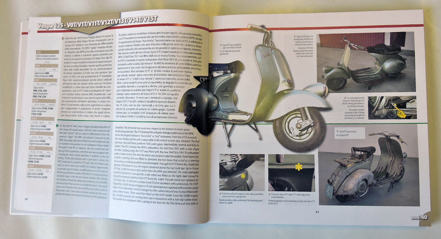 VESPA Guida illustrata all'identificazione/Illustrated guide to the identification ::Guida illustrata all'identificazione/Illustrated guide to the identification