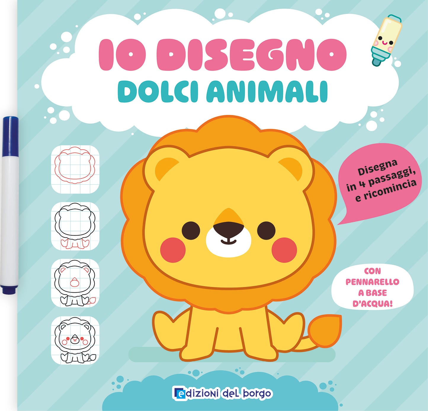 Dolci animali::Disegna in quattro passaggi e ricomincia