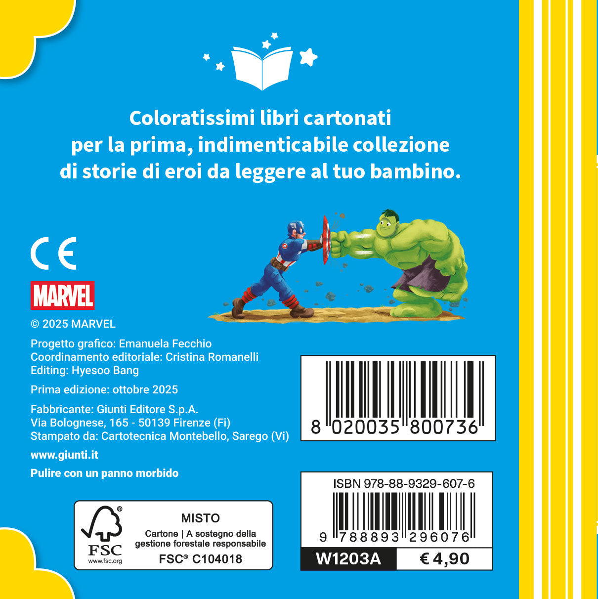 Captain America Dov'è il tuo scudo? I Librottini::Marvel Beginnings