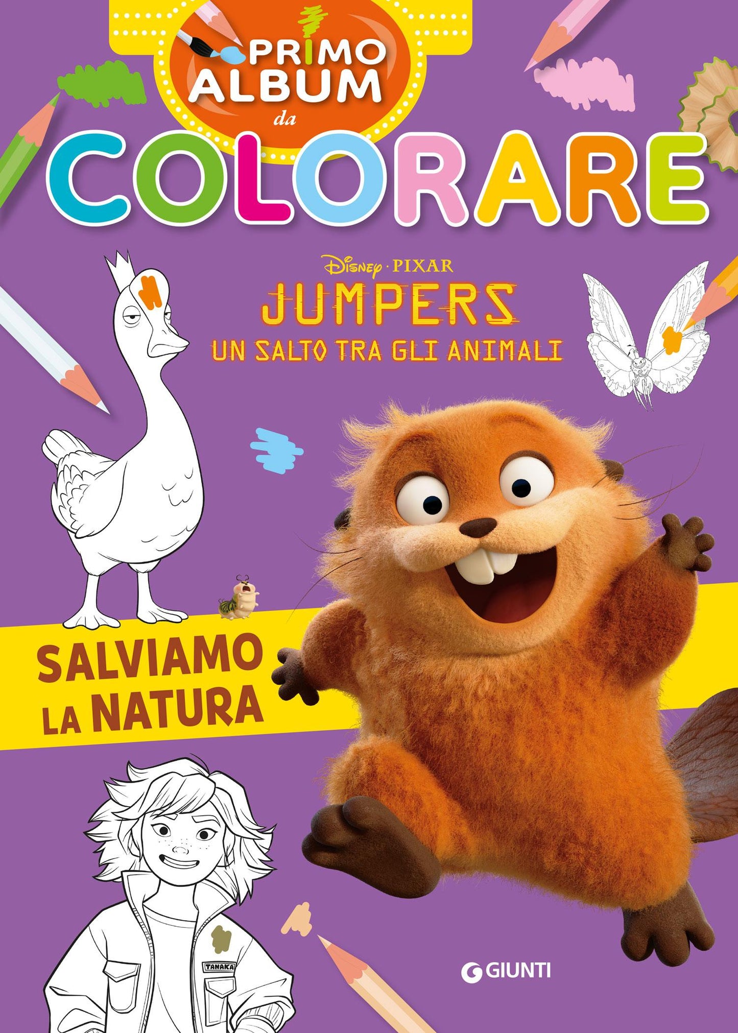 Jumpers Un salto tra gli animali - Primo album da colorare::Salviamo la natura