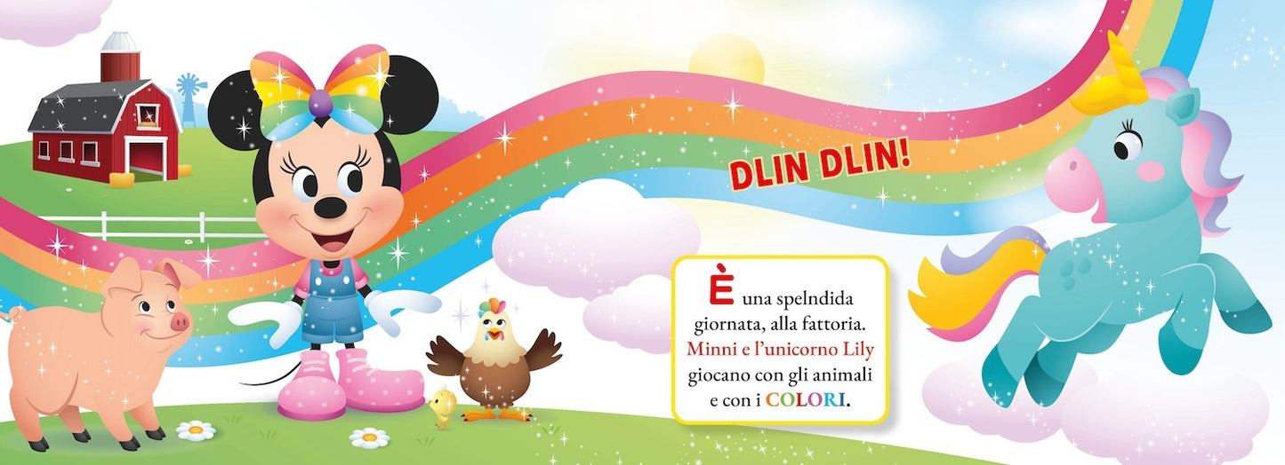 Minni e gli Unicorni Memo Book::Memo Leggi e Gioca - Un libro e 24 carte per giocare