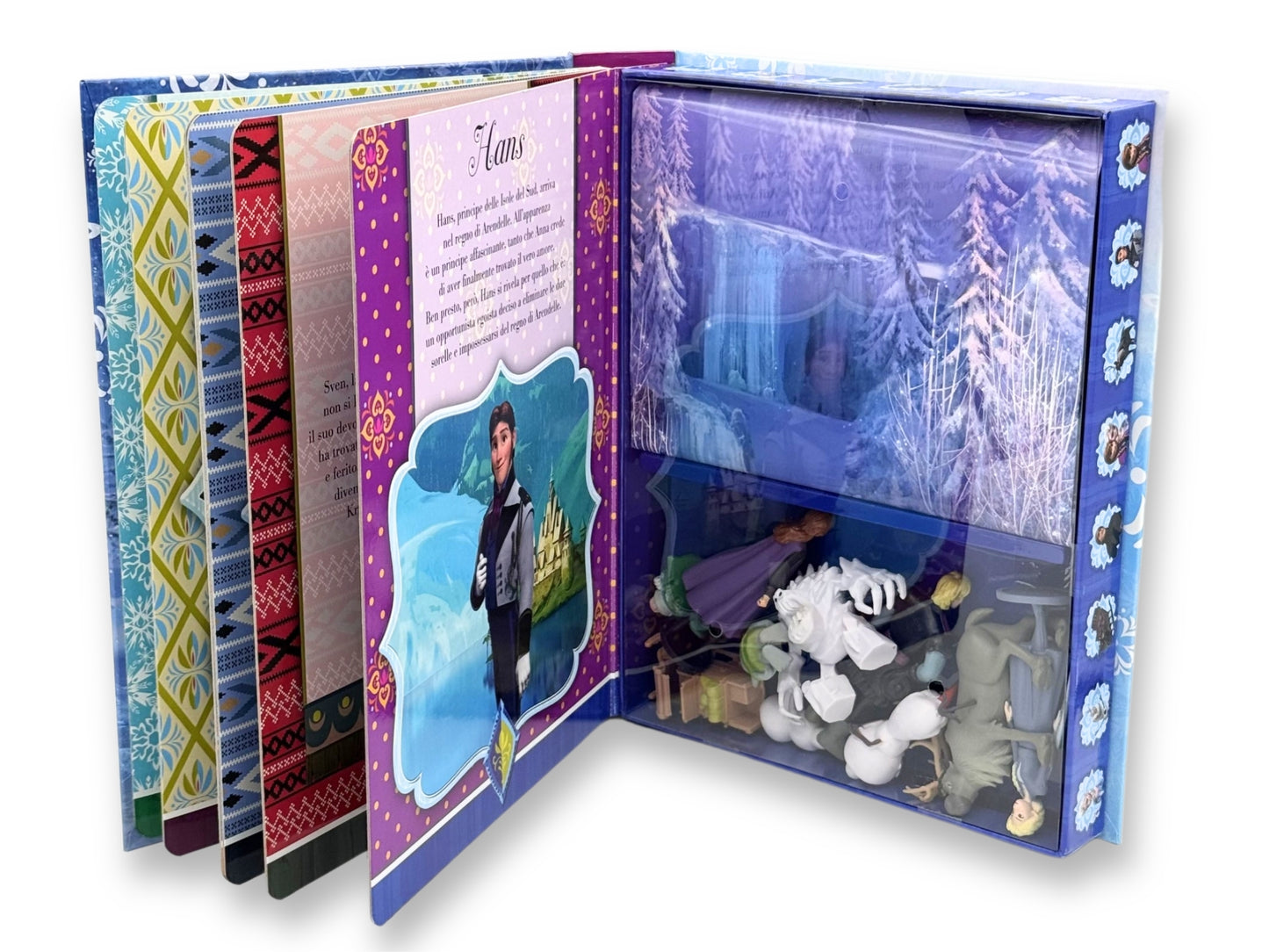Frozen Maxi Box::Con 10 personaggi 3d, un libro e un maxi poster gioco