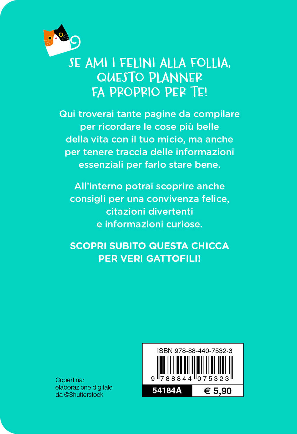 Cat Lover. Planner::Diario - Consigli - Ricordi