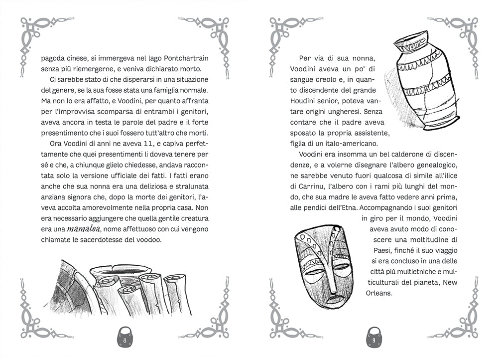 Voodini. L'ermetico caso del baule invisibile::Vol. 1