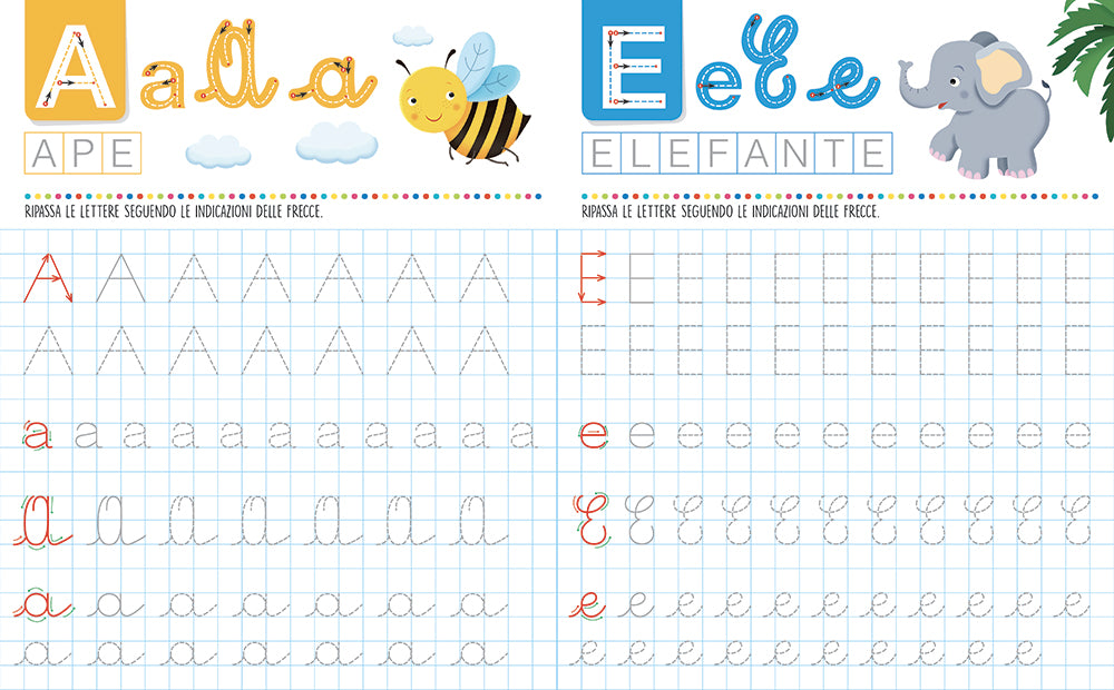 Il quaderno delle lettere e dei numeri