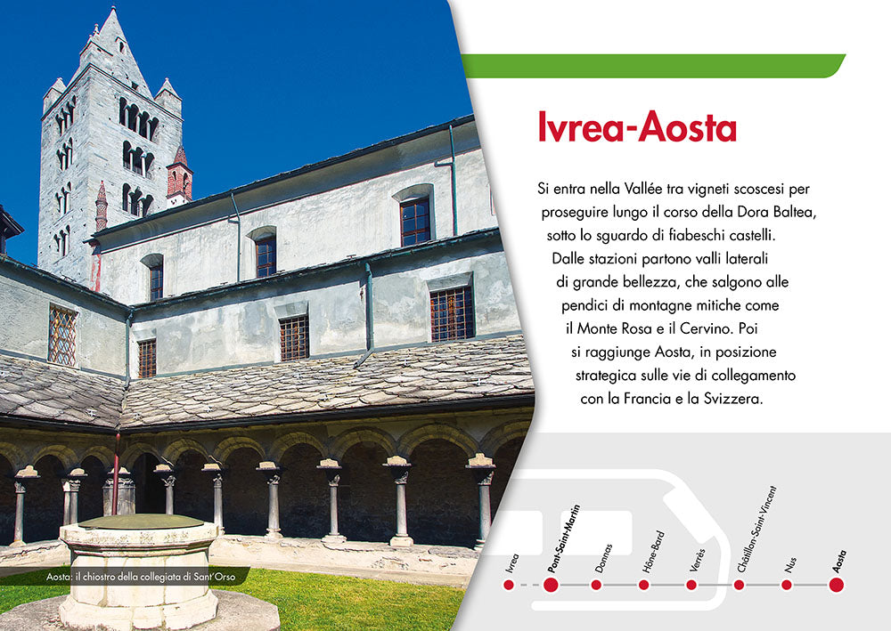 Valle d'Aosta in treno::I regionali da vivere