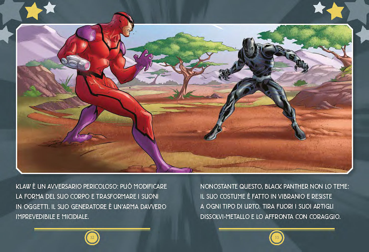 Marvel 5 minuti prima di dormire - in maiuscolo::Poteri straordinari