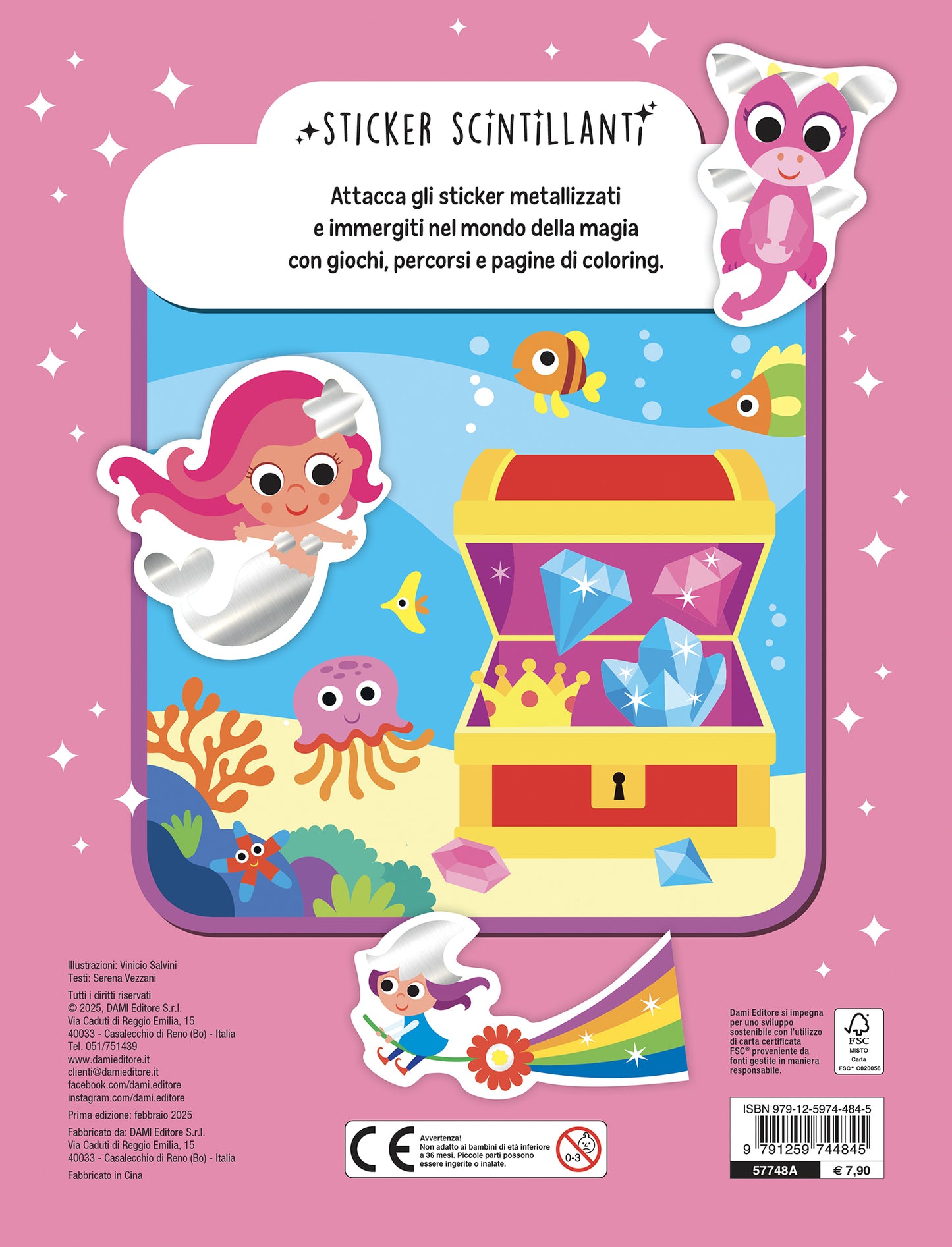 Mondi Magici::Giochi, attività divertenti e tanti sticker scintillanti