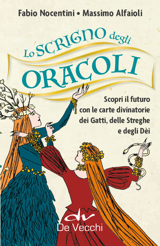 Scrigno degli oracoli - mini::Scopri il futuro con le carte divinatorie dei Gatti, delle Streghe e degli Dèi