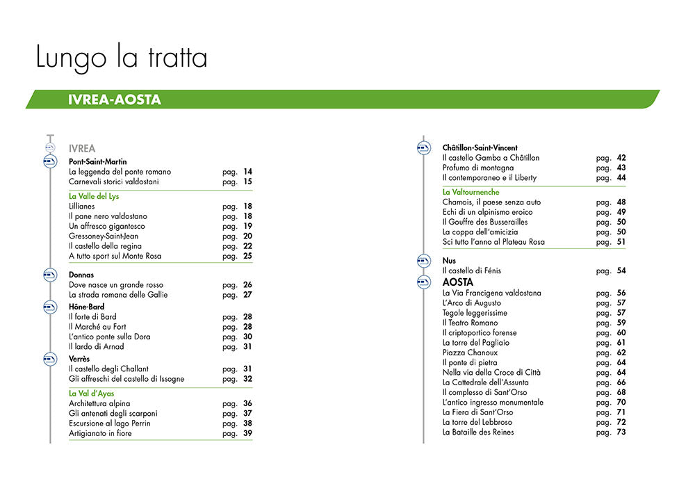 Valle d'Aosta in treno::I regionali da vivere