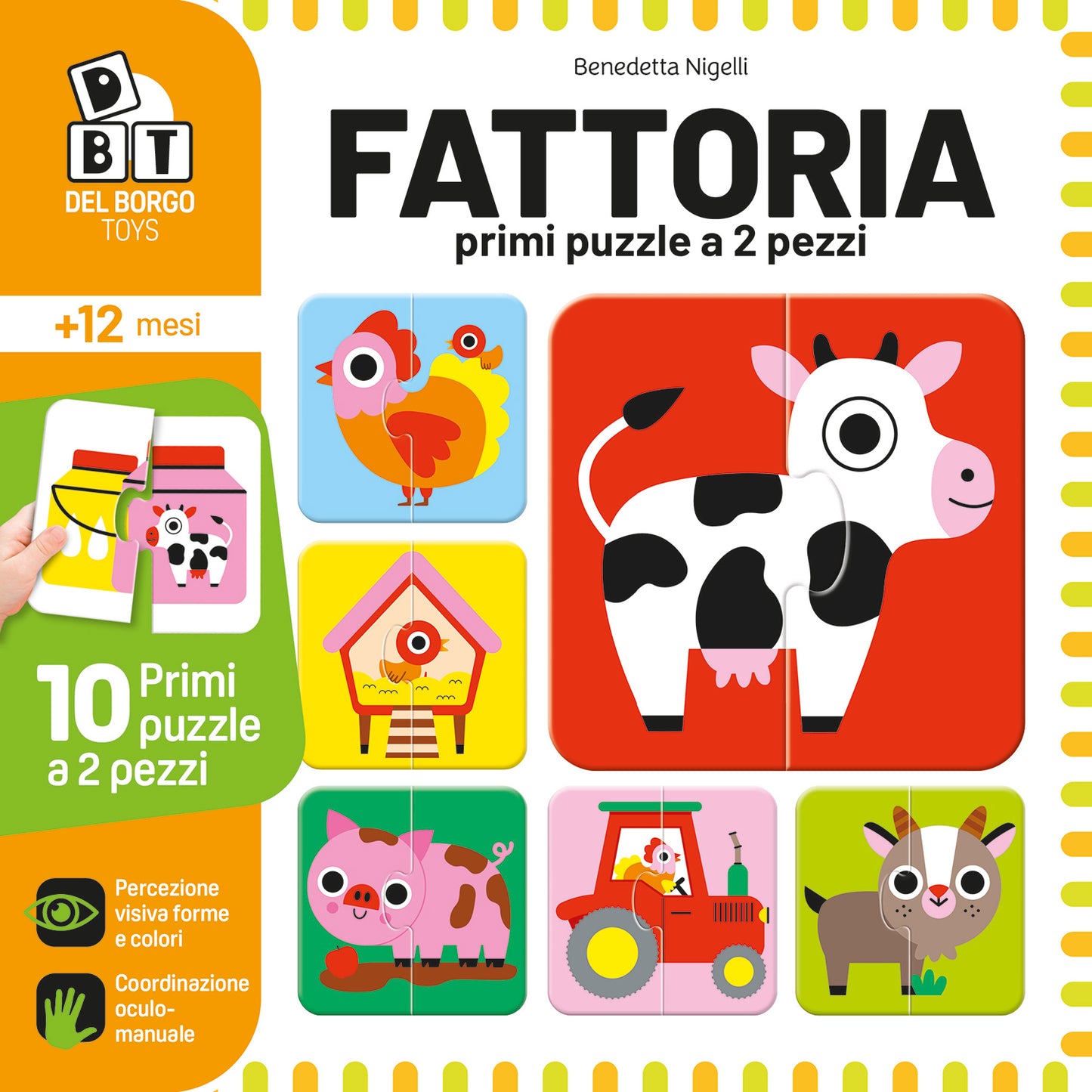 Fattoria::primi puzzle 2 pezzi