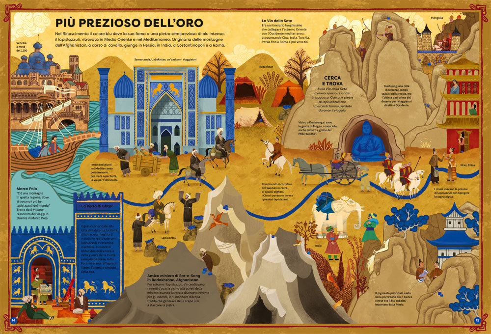 Blu. Storia illustrata di un colore
