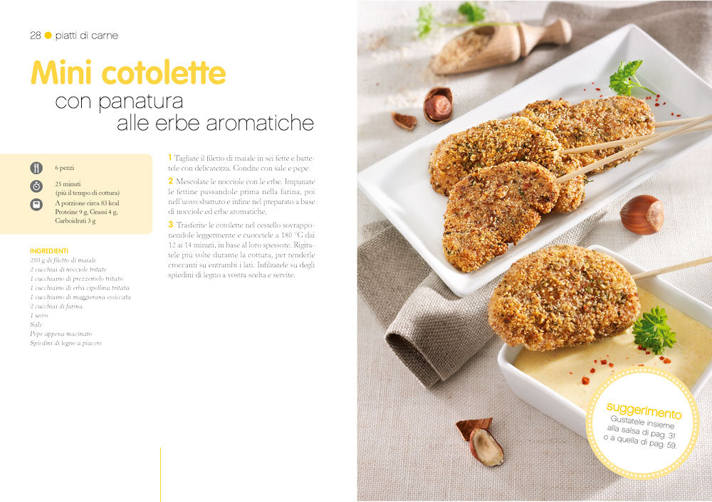 Friggitrice ad aria::Ricettario facile, gustoso e salutare per friggere, grigliare e arrostire