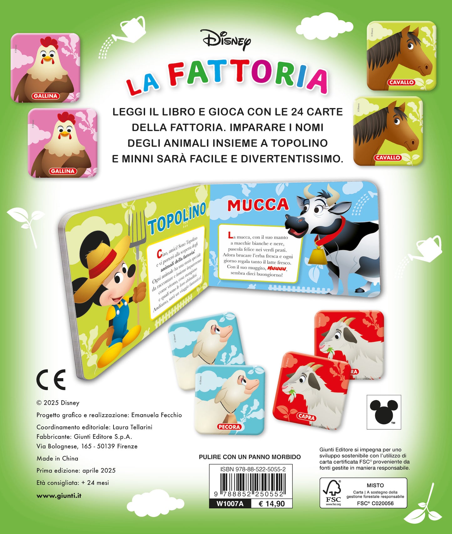 Fattoria Memo Book::Memo Leggi e gioca - Un libro e 24 carte per giocare