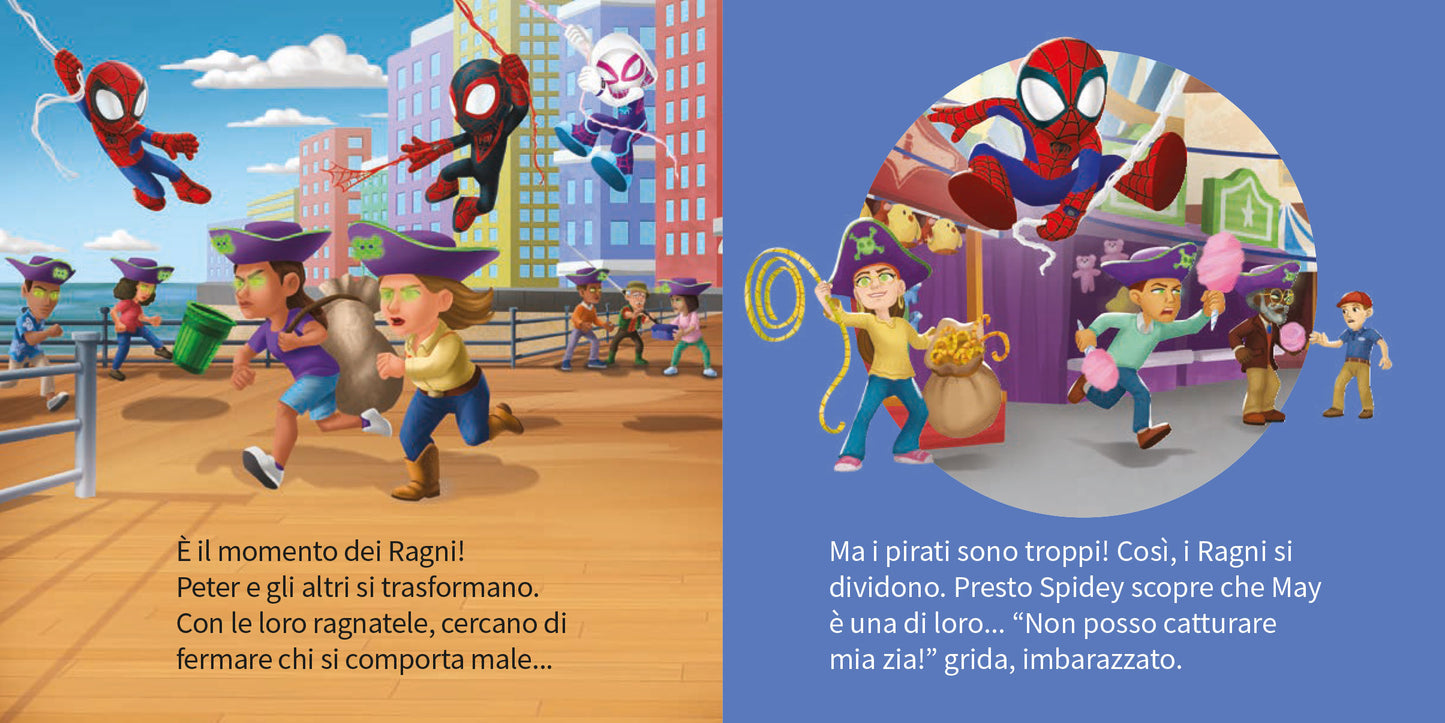 Spidey Sulla nave dei pirati I Librottini::Marvel - Disney Junior