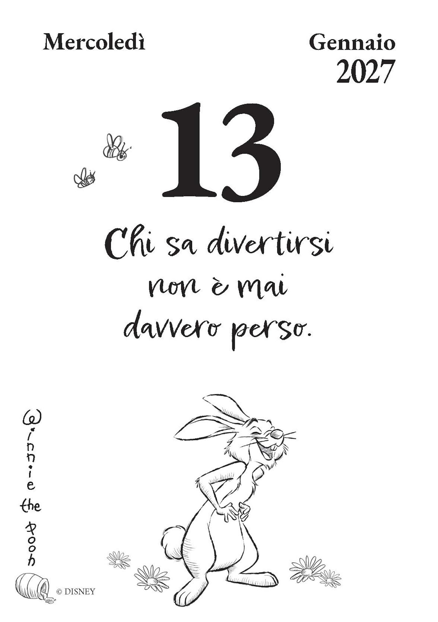 Calendario del POOHismo filosofico 2027 - 365 Aforismi e pensieri…::365 Aforismi e pensieri ispirati alla saggezza del vivere lento dell'orso gentile