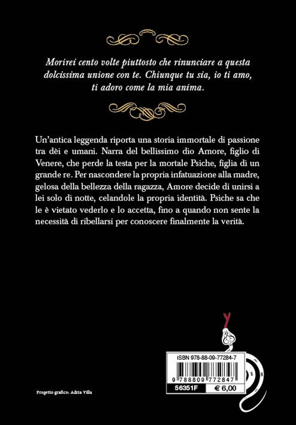 Amore e Psiche::Testo latino a fronte. Versione integrale