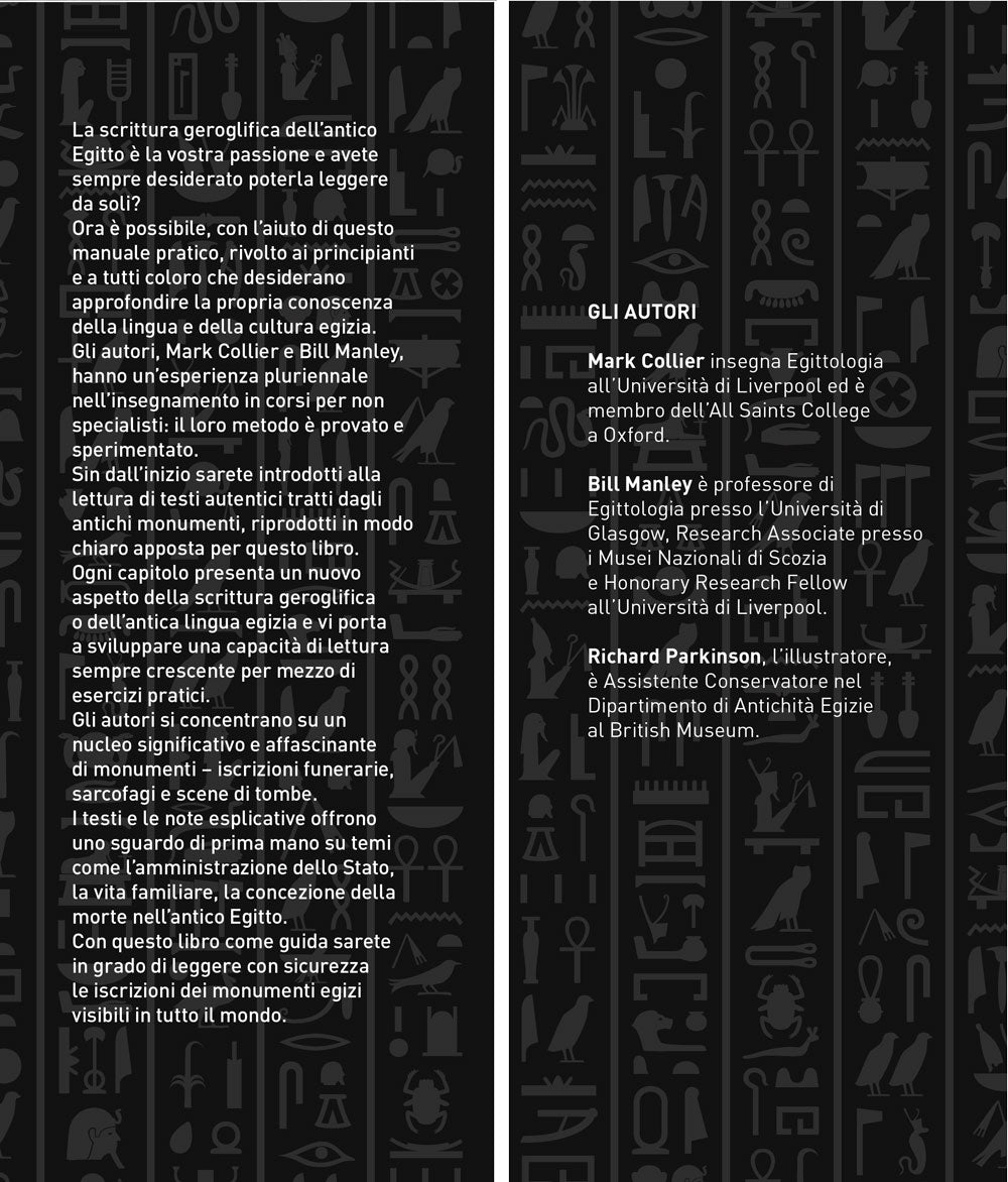 Come leggere i geroglifici egizi::manuale tecnico e pratico