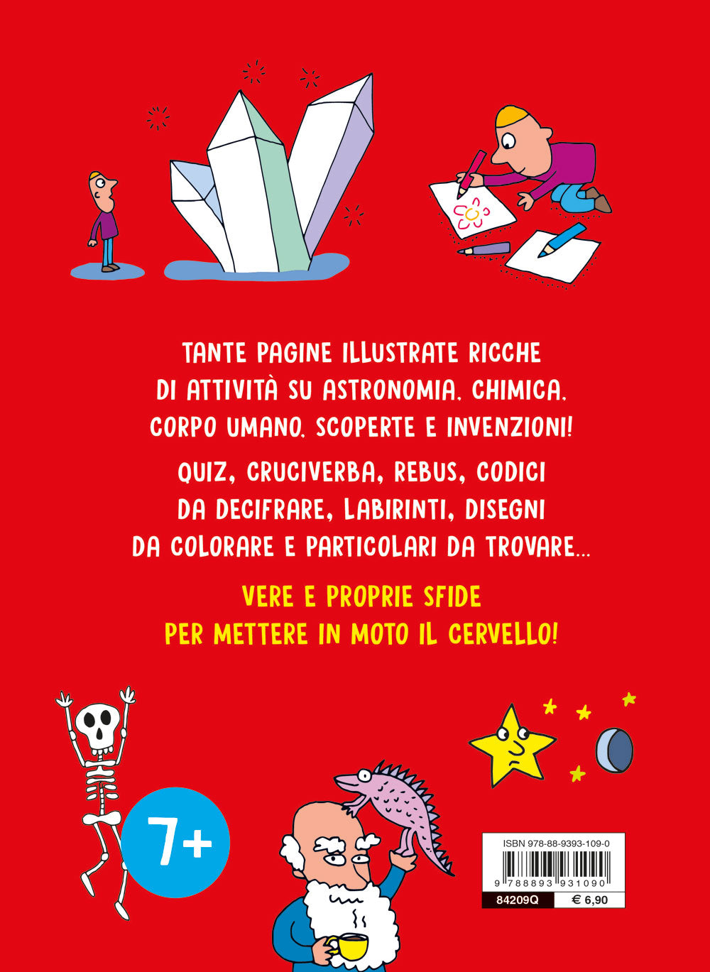 Scienza giochi e quiz per cervelli curiosi