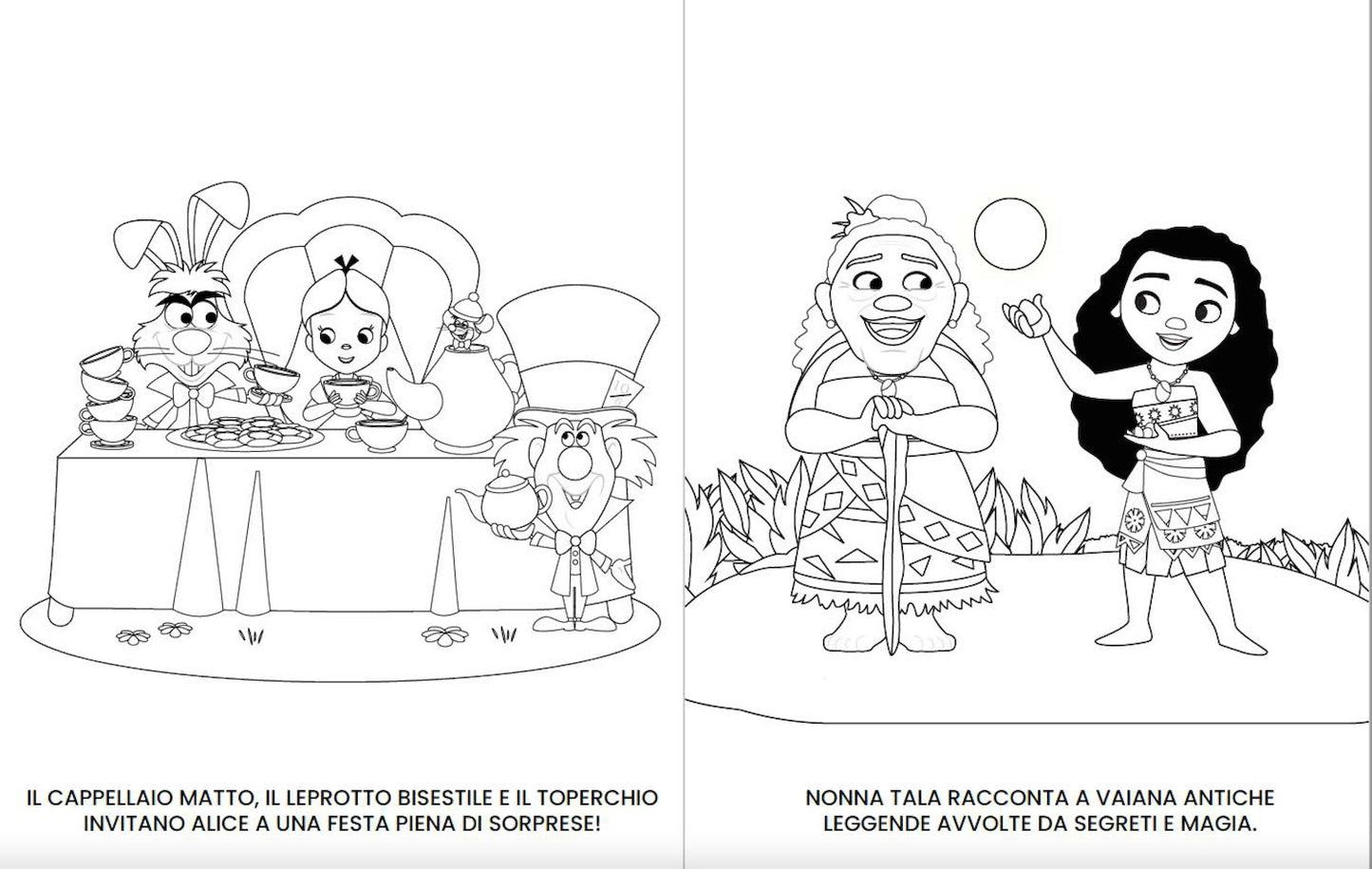 Momenti magici Disney Mini Staccattacca e colora Cute Stickers::Più di 60 adesivi