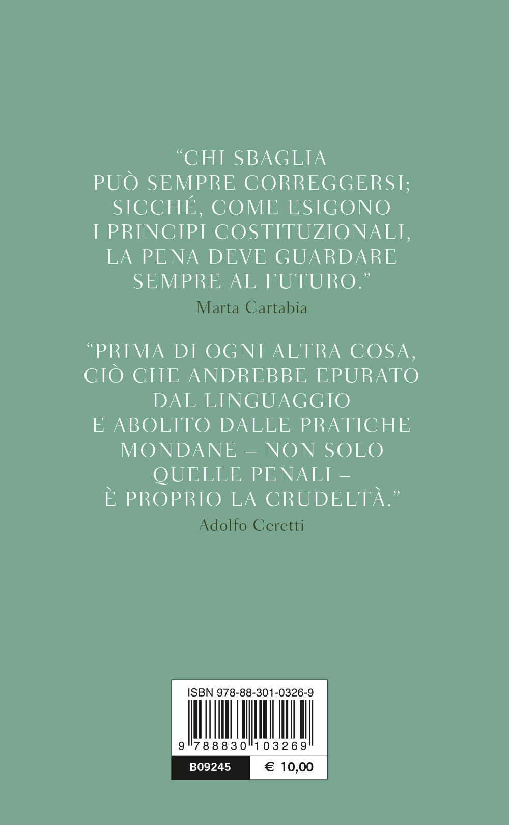 Un'altra storia inizia qui::La giustizia come ricomposizione