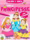 Colora e gioca con le principesse::con stickers