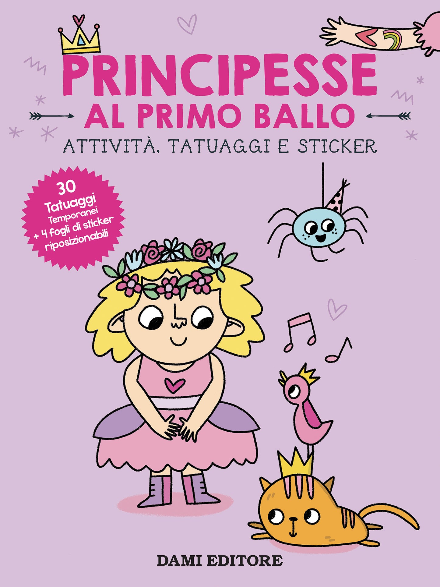 Principesse al primo ballo::Attività, Tatuaggi e Sticker