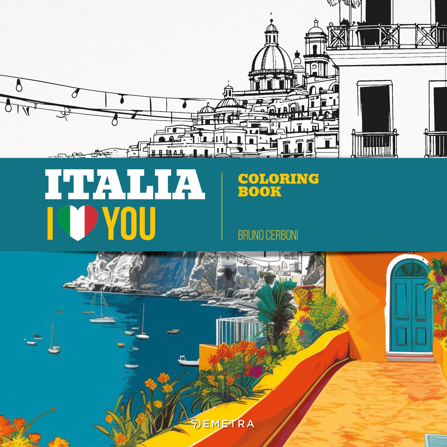 ITALIA I LOVE YOU::Coloring book