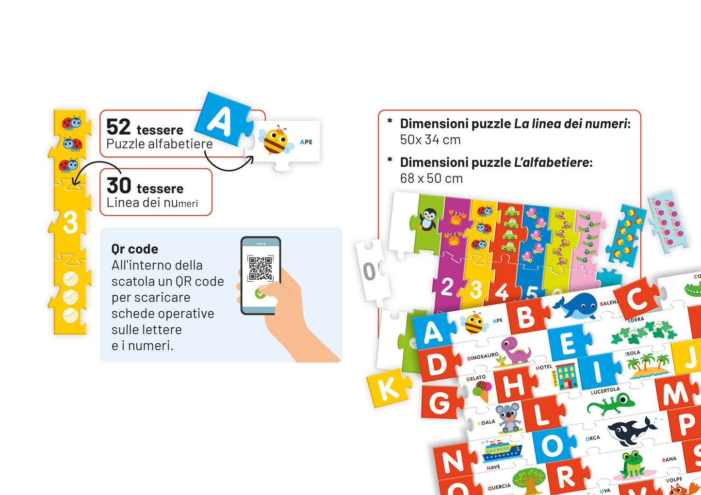 Lettere e numeri in gioco