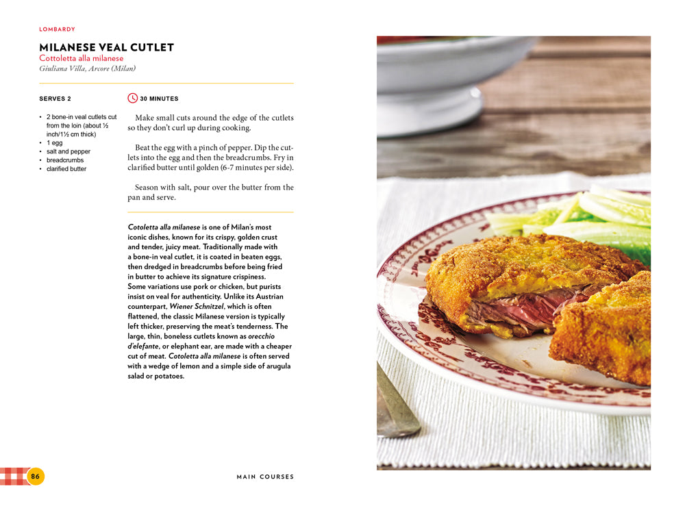 Italian Recipes::Authentic regional dishes from the Osterie d'Italia