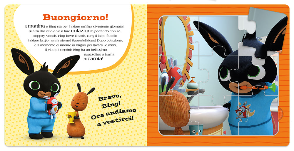 Il libro puzzle di Bing::Contiene 4 puzzle