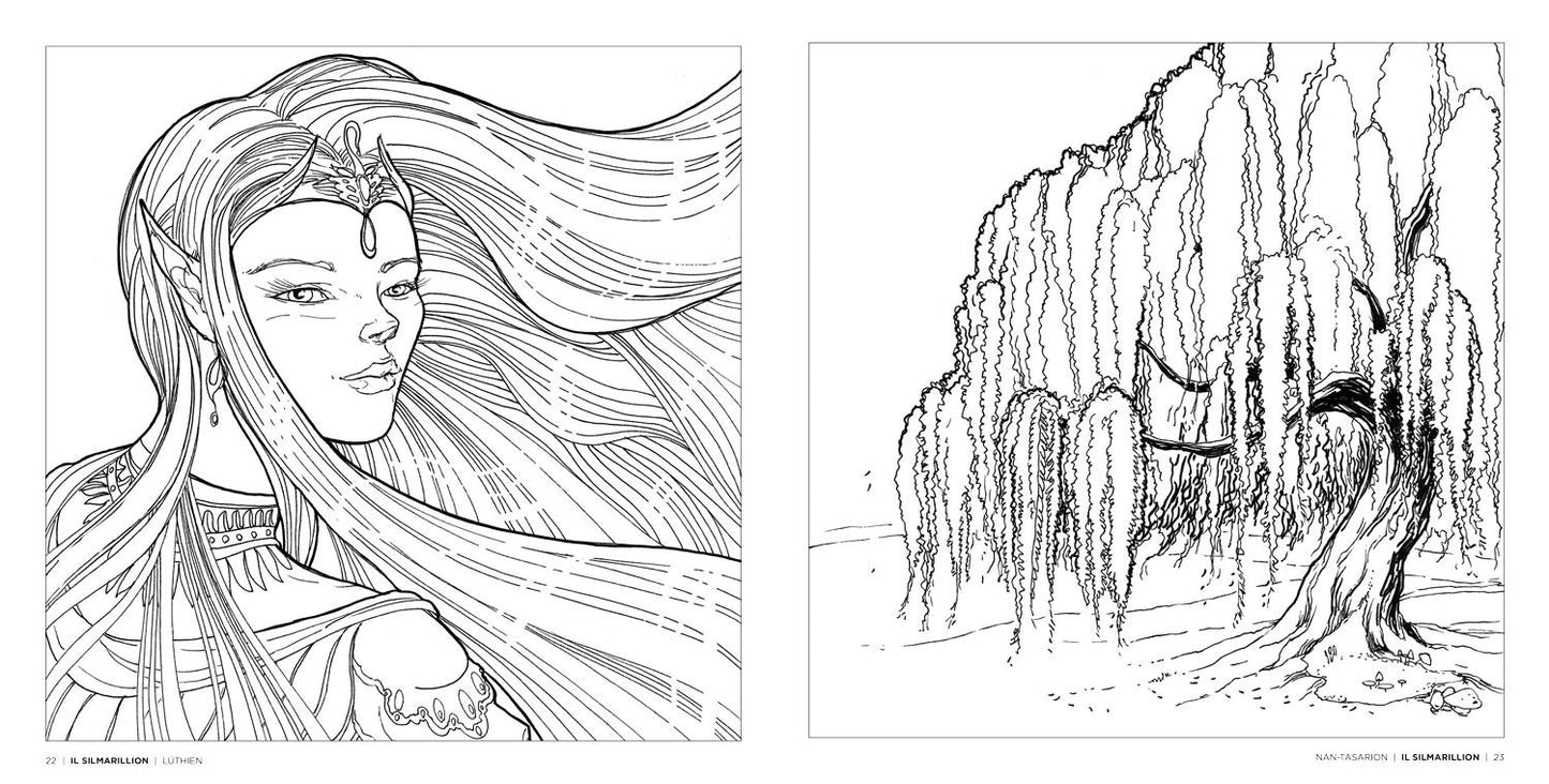 Il Mondo di Tolkien ::Colouring Book
