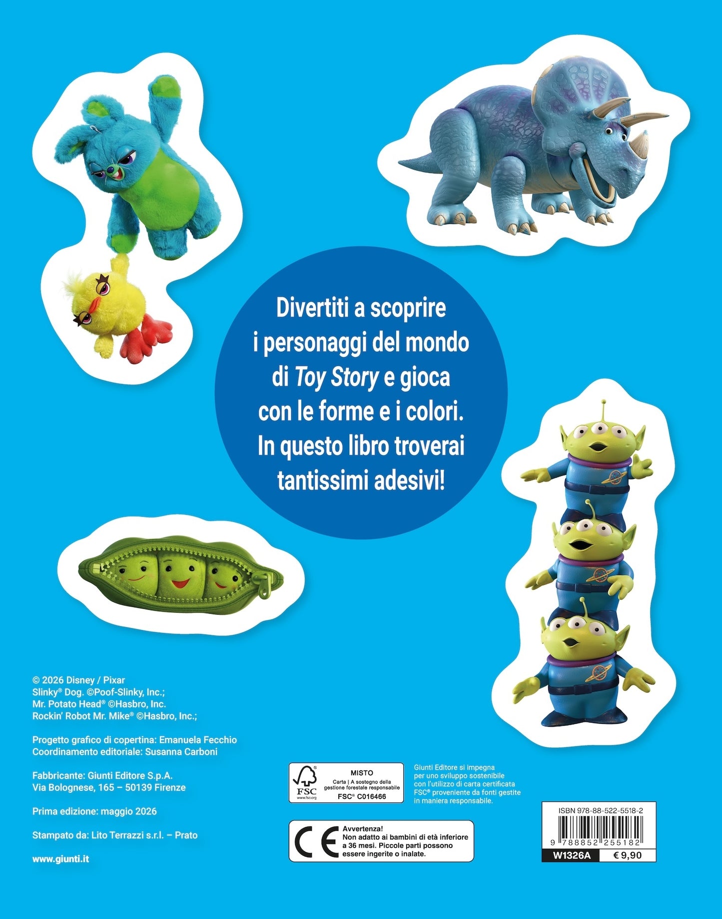 Toy Story Super Staccattacca::Gioca, attacca, impara! Con più di 190 adesivi