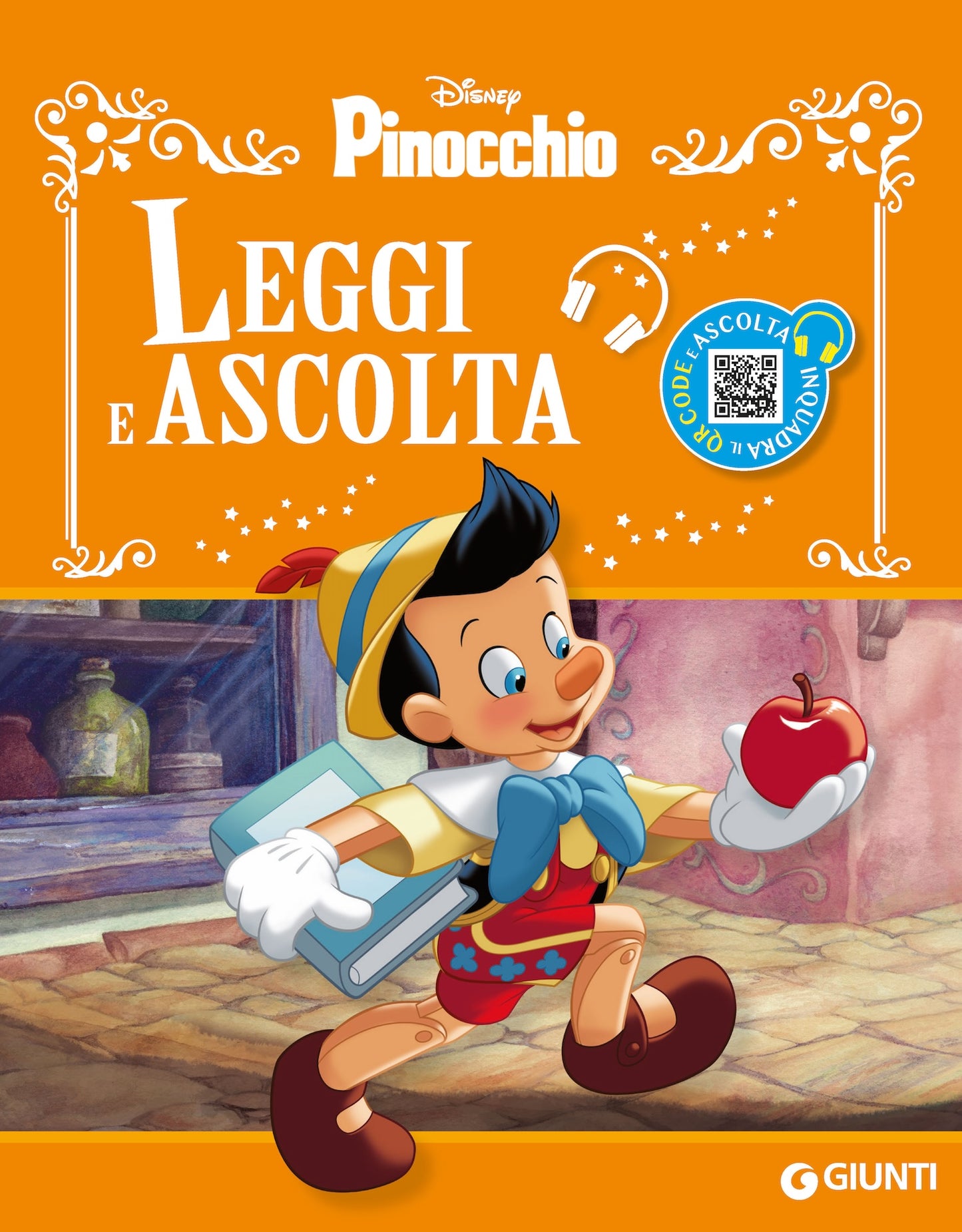 Pinocchio Leggi e ascolta con QR Code::Inquadra il Qr code e ascolta