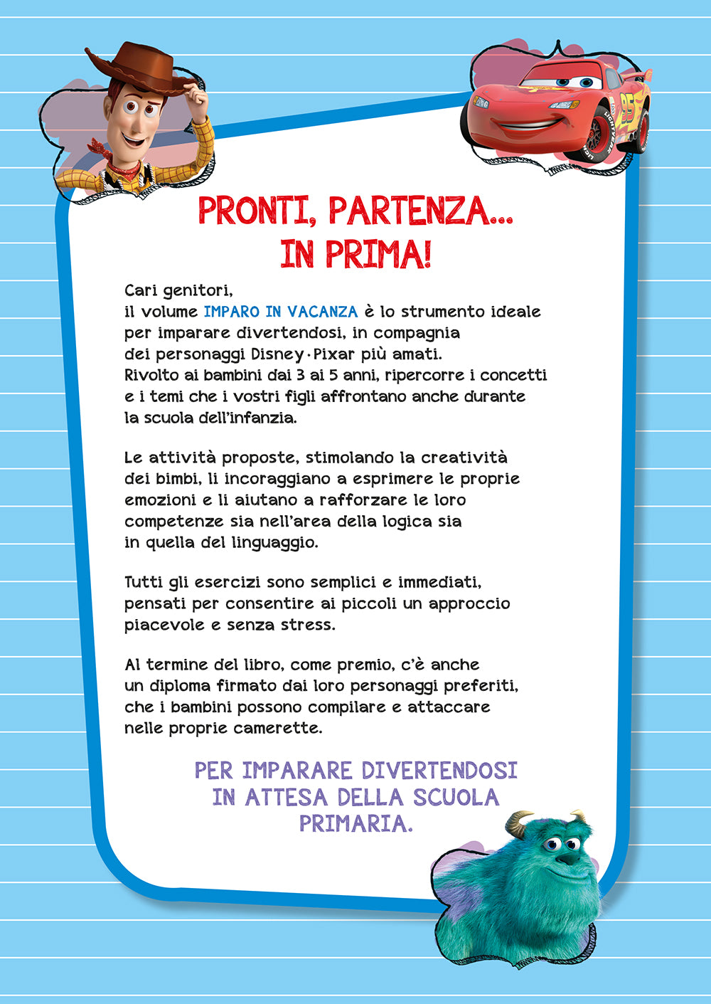 Pronti, partenza... in prima::Imparo in vacanza
