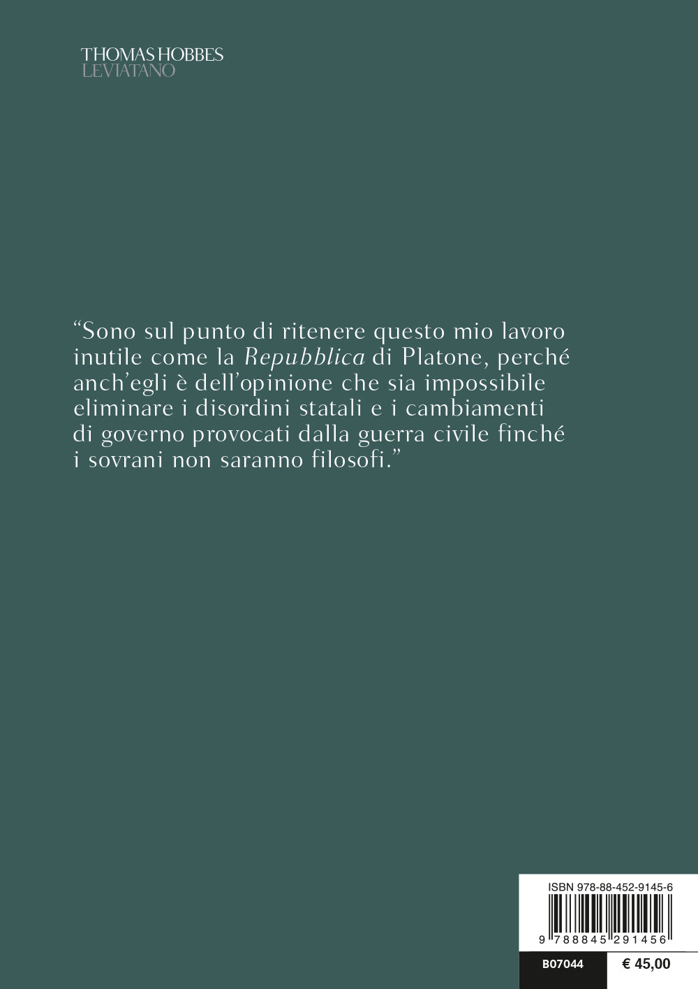 Leviatano::Con testo inglese e latino