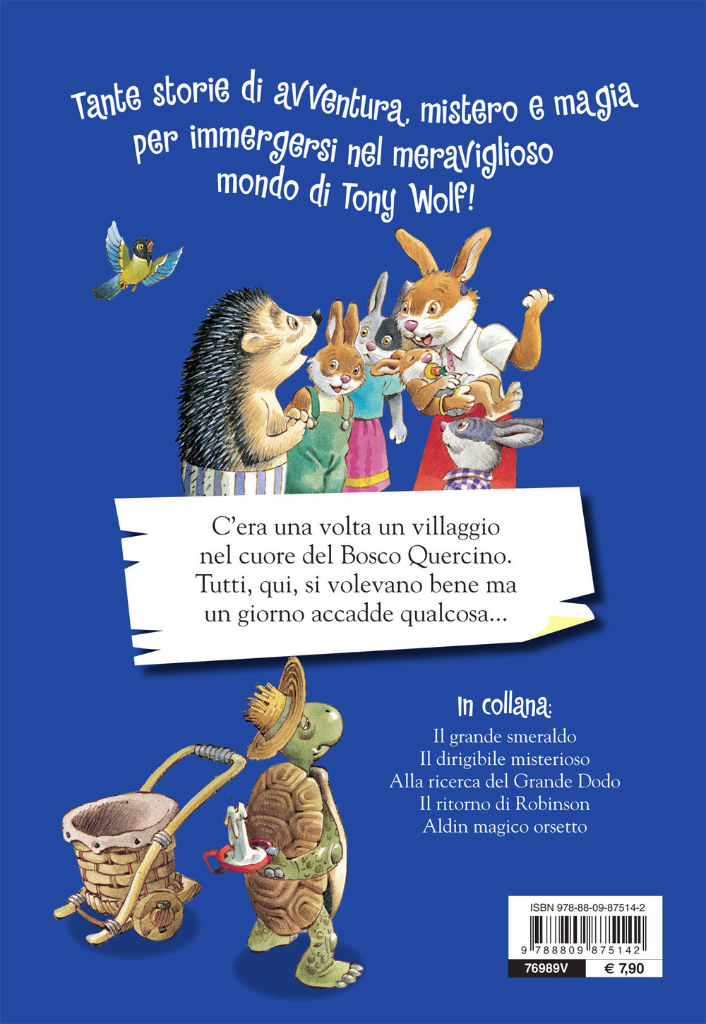 Il castello dell'orco cattivo:: Storie di Tony Wolf
