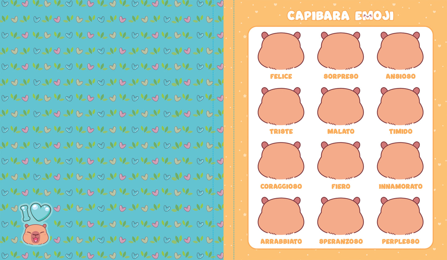 I Love Capibara. Passatempi Kawaii