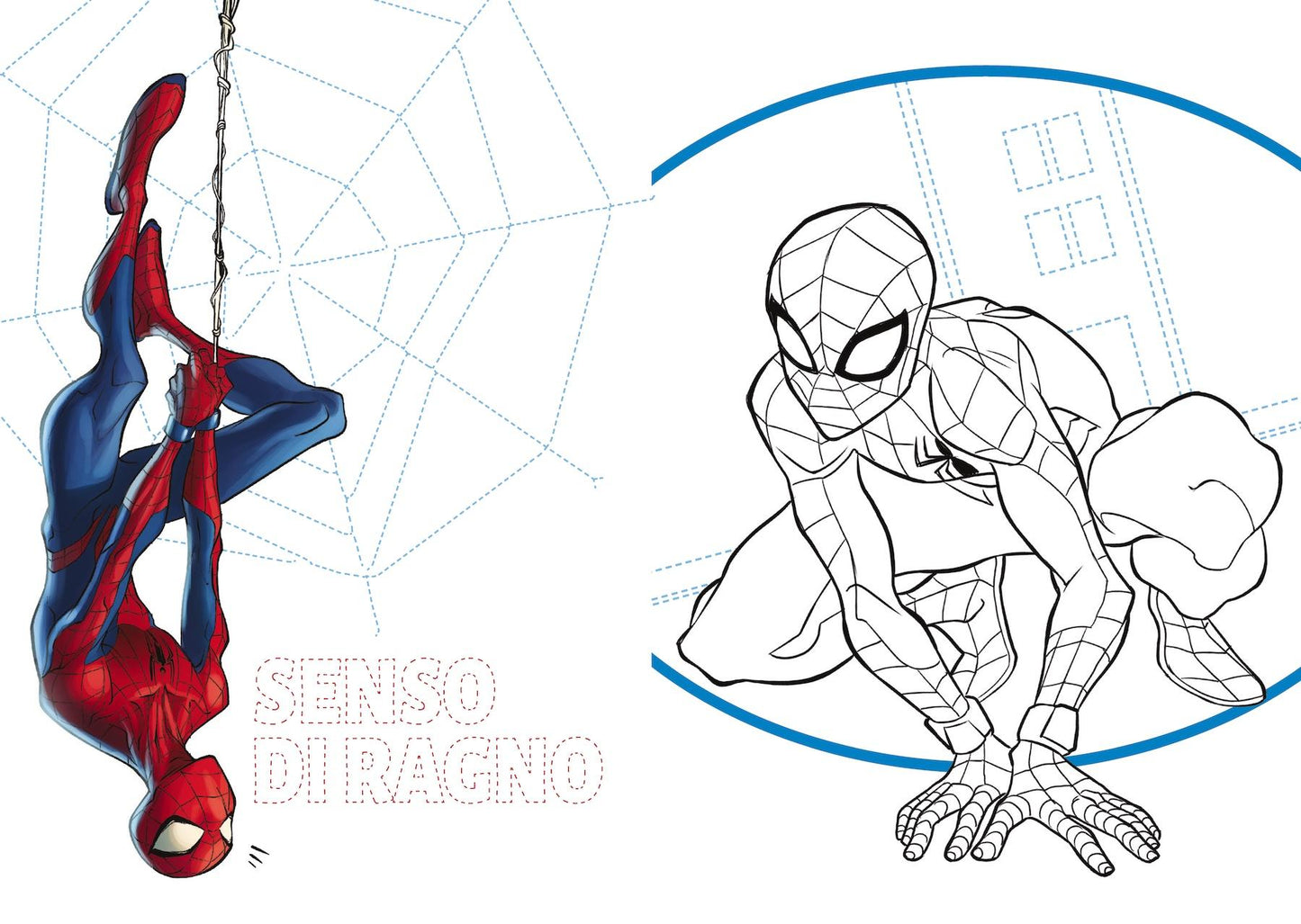 Spider-man Disegna e colora::Supereroi