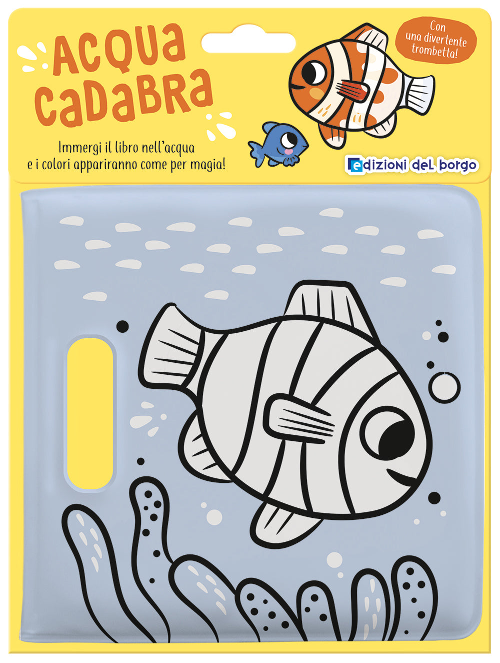 Acquacadabra - Pesce::Immergi il libro nell'acqua e i colori appariranno come per magia!