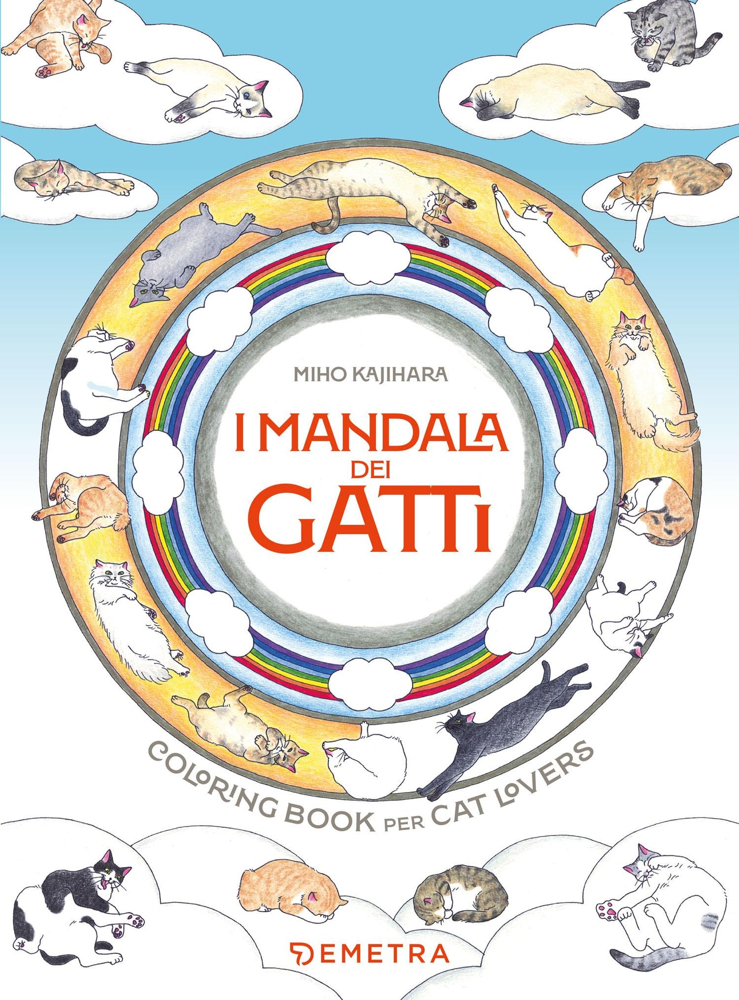 Mandala dei Gatti::Coloring Book per Cat Lovers