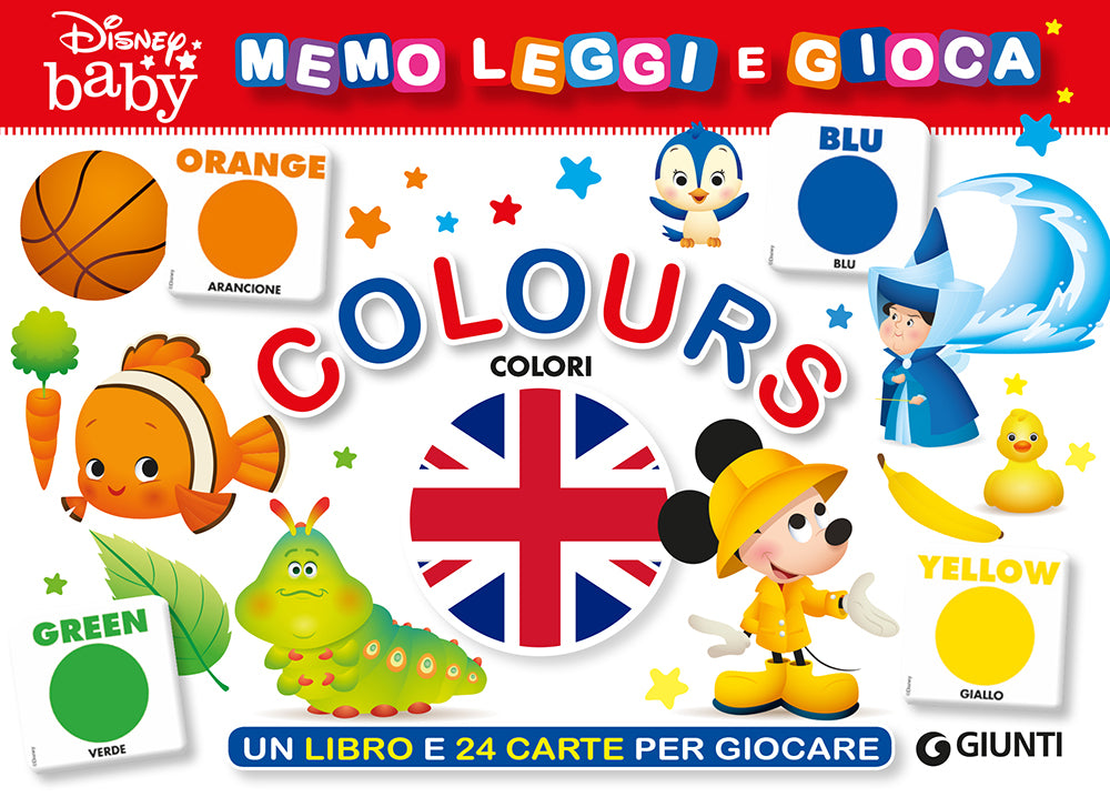 Memo Leggi e Gioca - Colours::Un libro e 24 carte per giocare