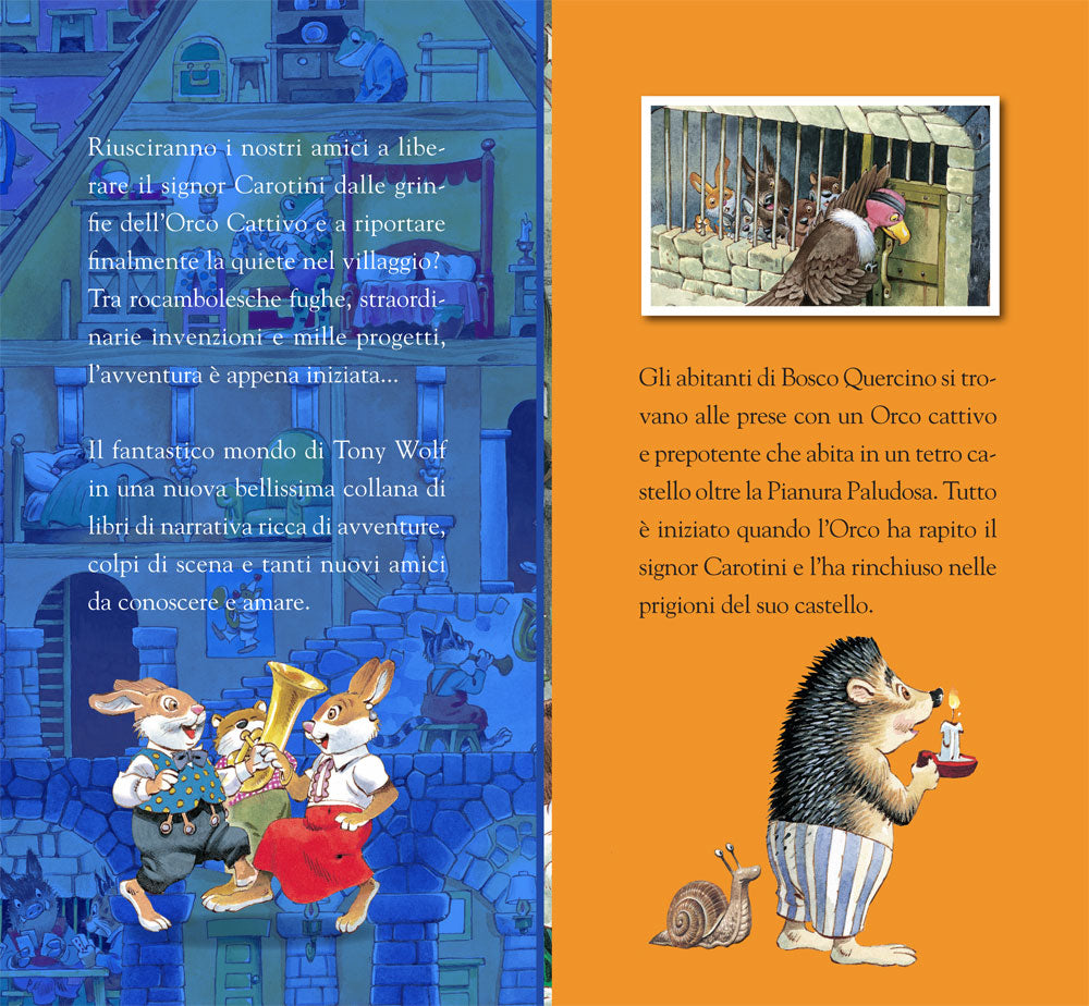 Il castello dell'orco cattivo:: Storie di Tony Wolf